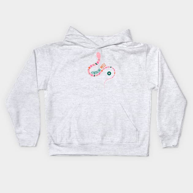 Kundalini Mess Kids Hoodie by Kemetic spirite